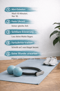 Tipps um dranzubleiben