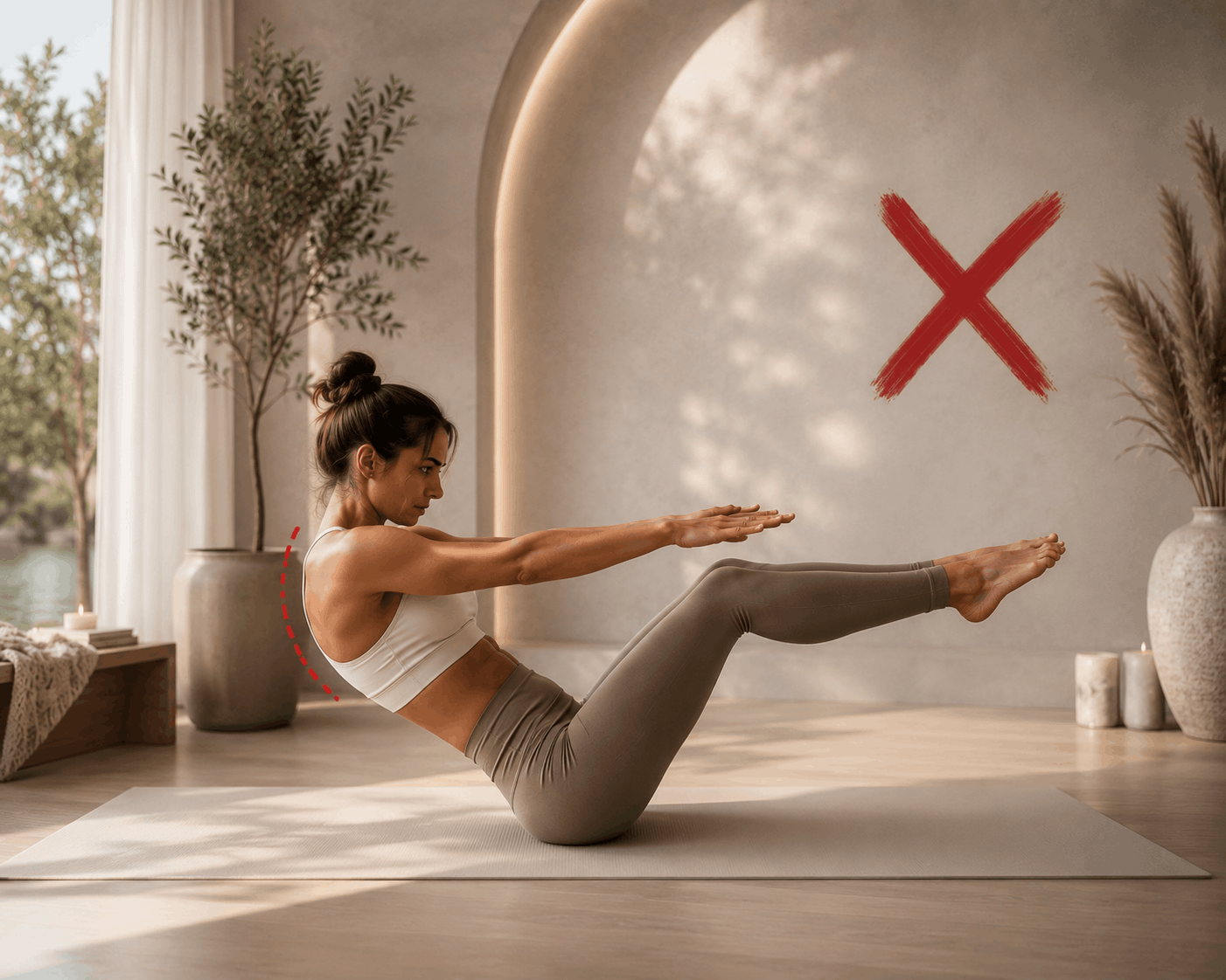 Pilates Fehler