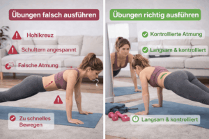 3 Fehler Anfängerpilates