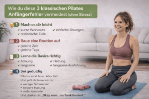 3 Fehler Anfängerpilates