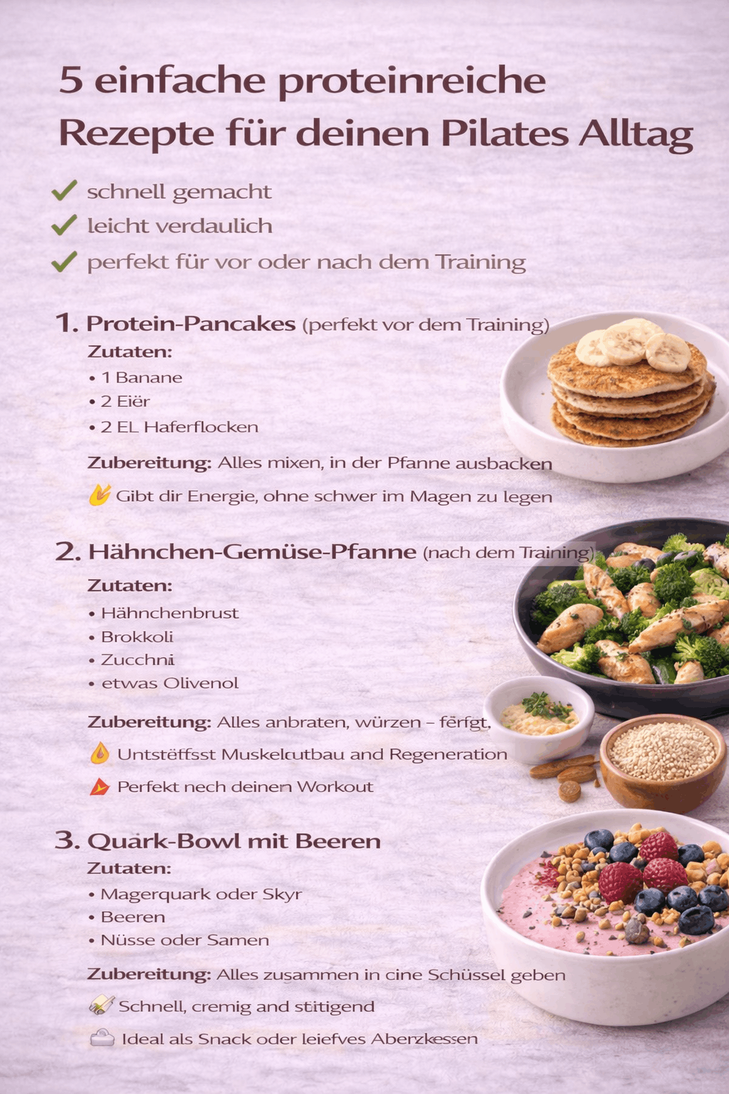 Proteinreiche Rezepte 