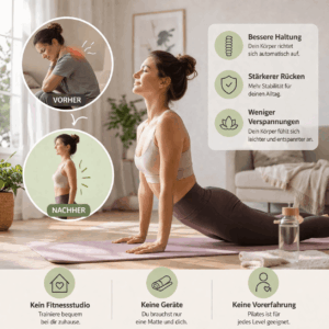 Das verändern Pilates Übungen für den Rücken