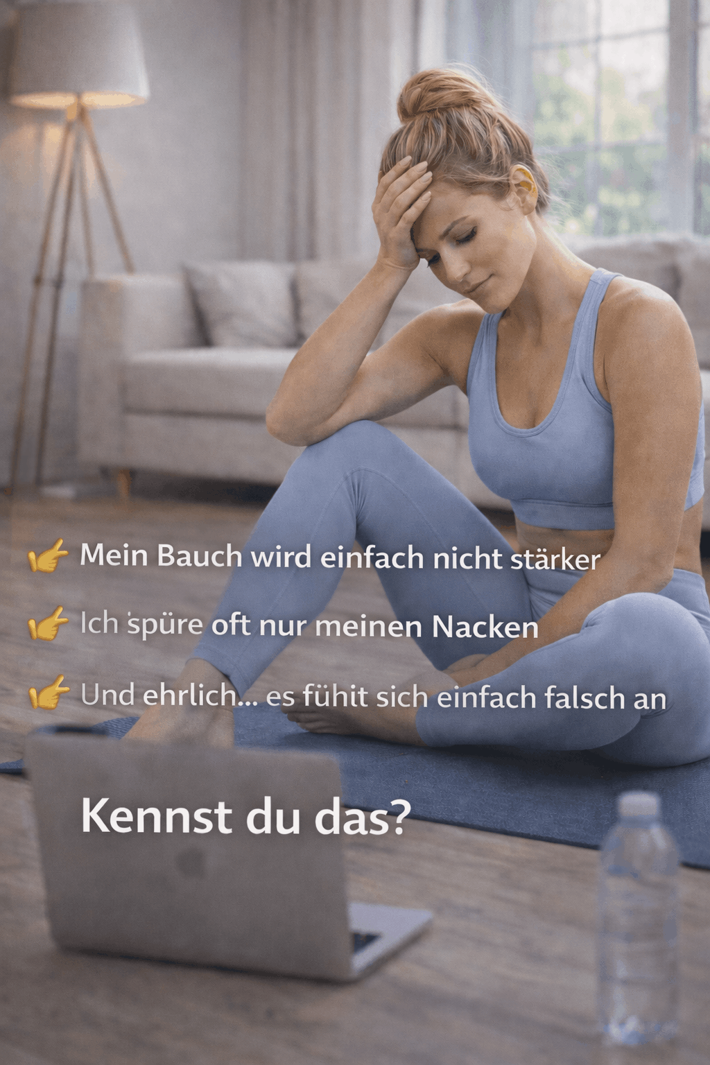 Frustriert beim Pilates?