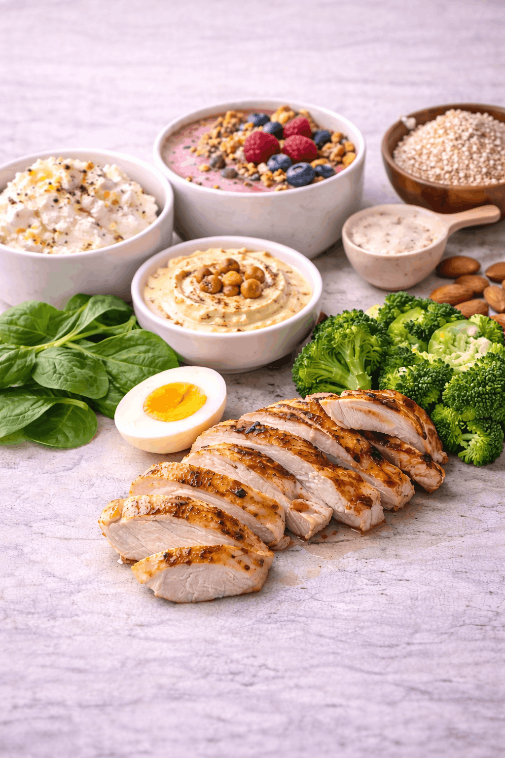 Proteinreiche Mahlzeiten