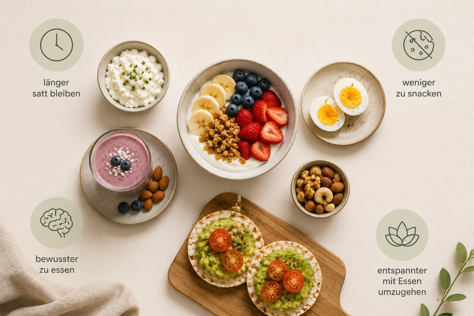 Proteinreiche Snacks 