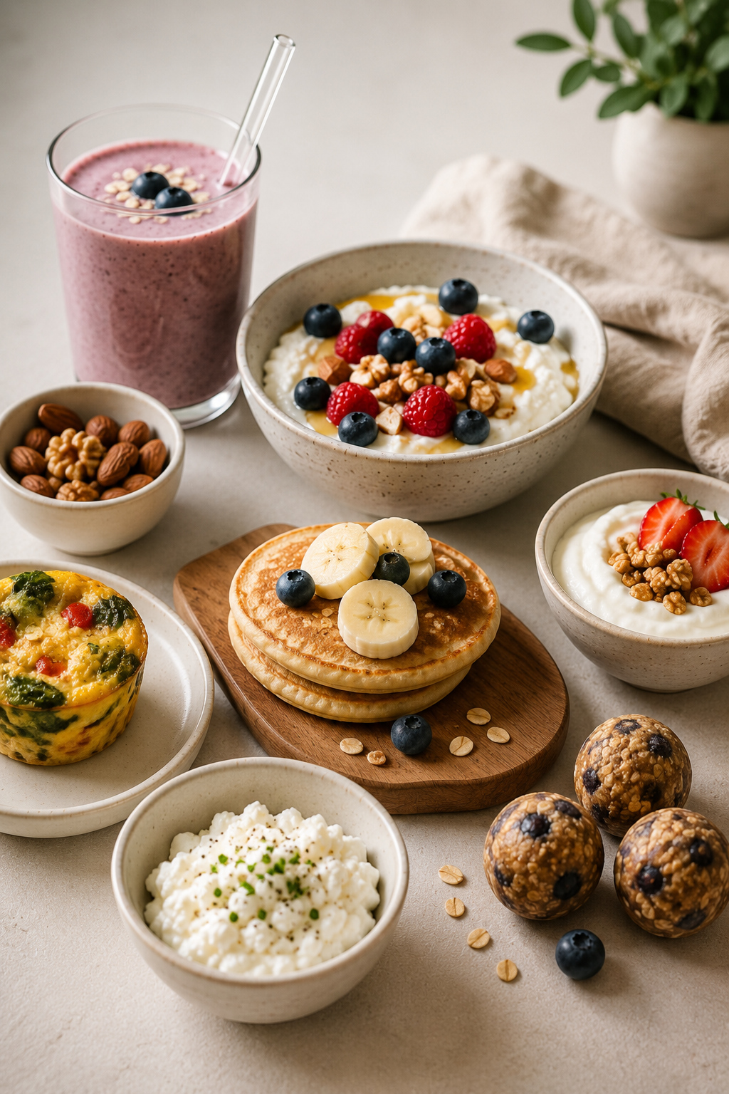 Proteinreiche Snacks 