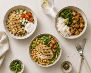 Proteinreiches Mittagessen