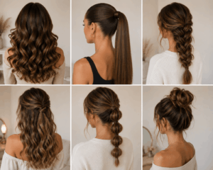 Frisuren für lange Haare