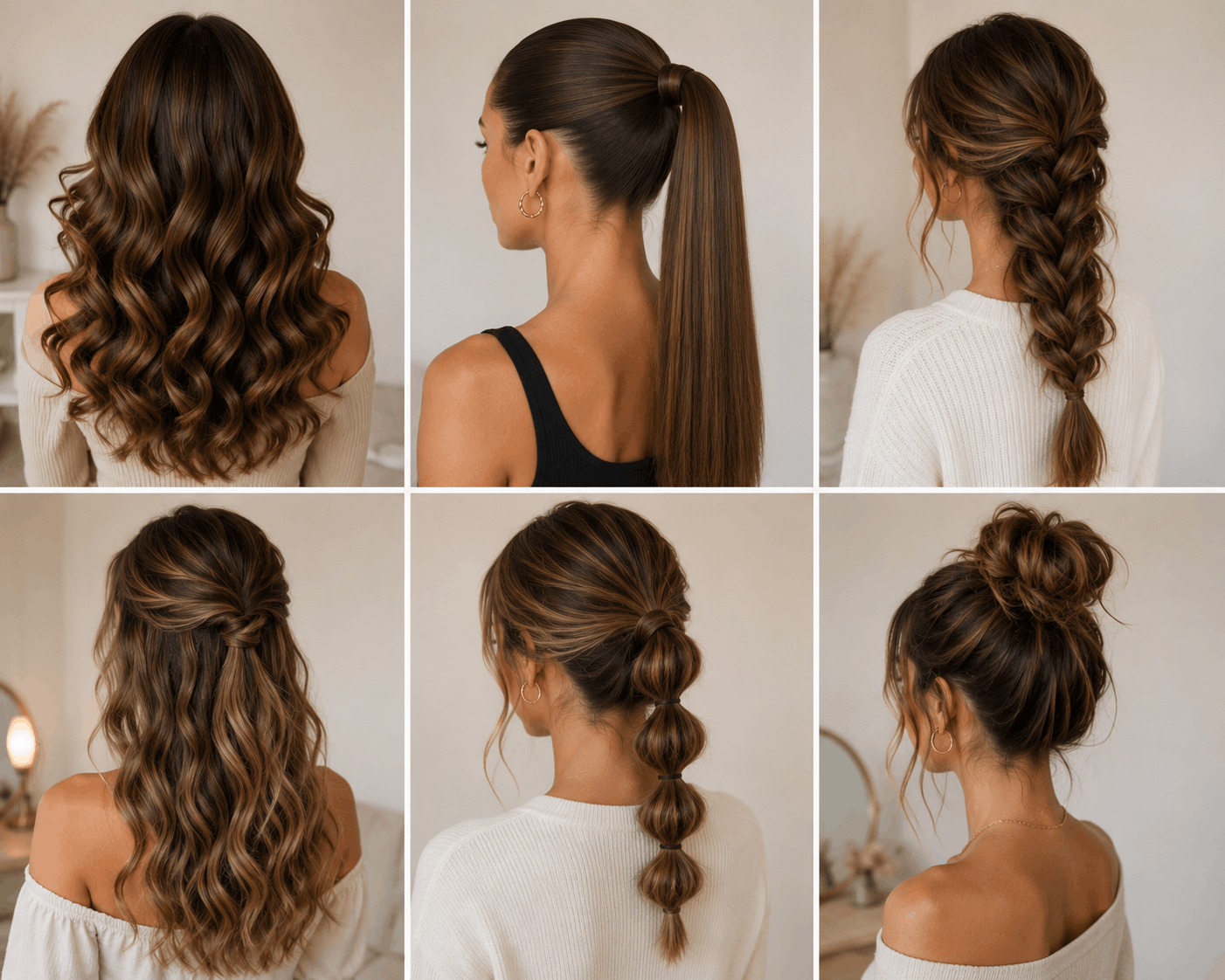 Frisuren für lange Haare 